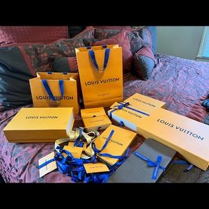 Louis Vuitton boxes